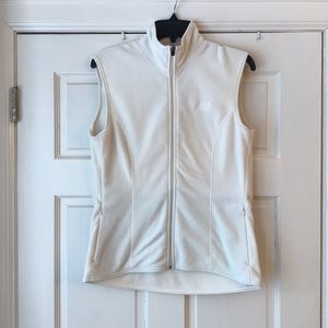Cream Fleece Vest (Eastern Mountain Sports)